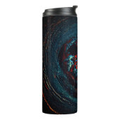 Ocean Inferno Red Glow Thermosbeker (Gedraaid links)