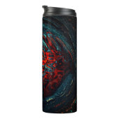 Ocean Inferno Red Glow Thermosbeker (Geroteerd rechts)