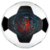 Ocean Inferno Red Glow Voetbal (Gedraaid)