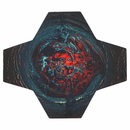 Ocean Inferno Red Glow Voetbal (Enkel)