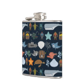 Ocean Inhabitants Patroon 1 Heupfles (Links)