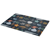 Ocean Inhabitants Patroon 1 Snijplank (Hoek)