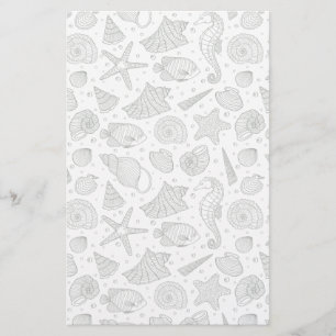 Ocean Inhabitants Patroon 3 Briefpapier