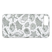 Ocean Inhabitants Patroon 3 Case-Mate iPhone Case (Achterkant (Horizontaal))