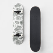 Ocean Inhabitants Patroon 3 Skateboard (Voorkant)