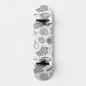Ocean Inhabitants Patroon 3 Skateboard (Voorkant)