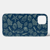 Ocean Inhabitants Pattern 2 Case-Mate iPhone Case (Achterkant (horizontaal))