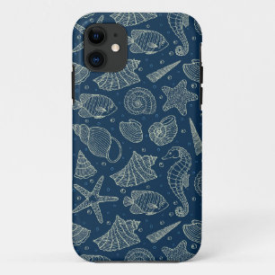 Ocean Inhabitants Pattern 2 iPhone 11 Hoesje