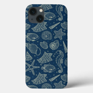 Ocean Inhabitants Pattern 2 Case-Mate iPhone Case