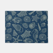 Ocean Inhabitants Pattern 2 Deurmat (Voorkant)