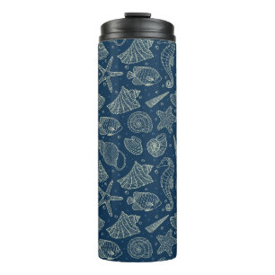 Ocean Inhabitants Pattern 2 Thermosbeker