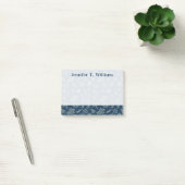 Ocean Inhabitants Pattern | Jouw namen toevoegen Post-it® Notes (Kantoor)