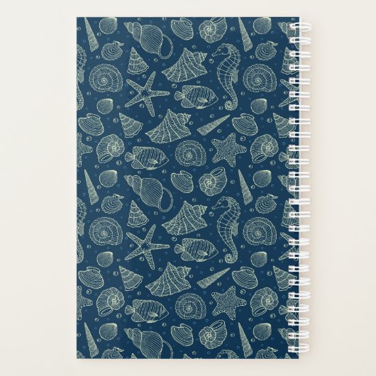 Ocean Inhabitants Pattern Planner (Achterkant)