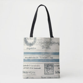 Ocean-Inspired Beach Canvas tas