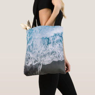 Ocean-Inspired Beach Vibes Canvas tas