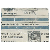 Ocean-Inspired Gift Bags met Zee Details Groot Cadeauzakje (Achterkant)