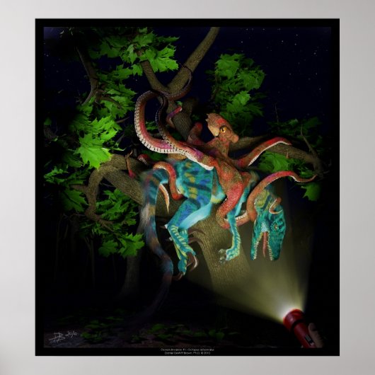 Ocean Invasion #1: Octopus arborealus Poster (Voorkant)