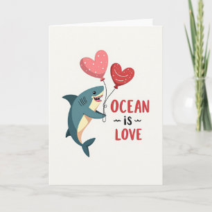 Ocean Is Love Haaienkaart Kaart
