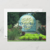 Ocean Isle Beach Briefkaart (Voorkant / Achterkant)