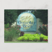 Ocean Isle Beach Briefkaart (Voorkant)