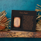Ocean Jasper Crystal Fairy Fotoplaat (Zijkant)