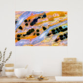 Ocean Jasper Fantasy Opus 01 Poster (Keuken)