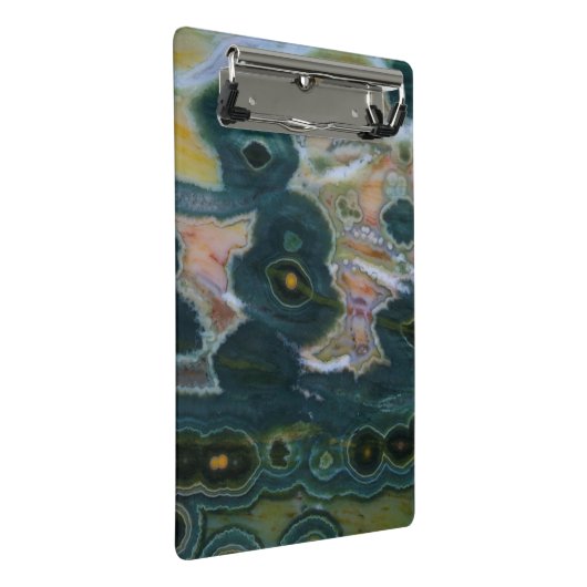 Ocean Jasper Slab Mini Klembord (Schuin)