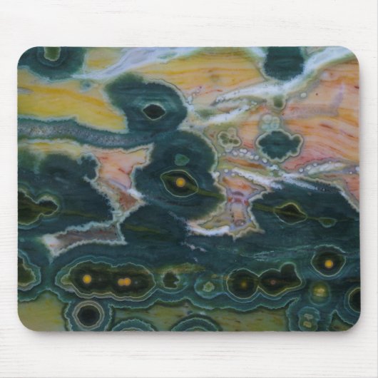 Ocean Jasper Slab Muismat (Voorkant)