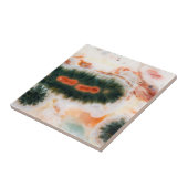Ocean Jasper-steen gevonden in Madagaskar Tegeltje (Zijkant)