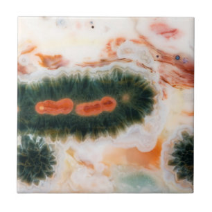 Ocean Jasper Stone gevonden in Madagascar Tegeltje