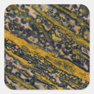 Ocean Jasper Vierkante Sticker