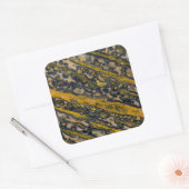 Ocean Jasper Vierkante Sticker (Envelop)