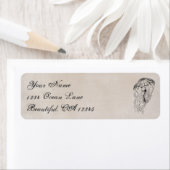  Ocean Jellyfish Beach Adreslabel Etiket (Insitu)