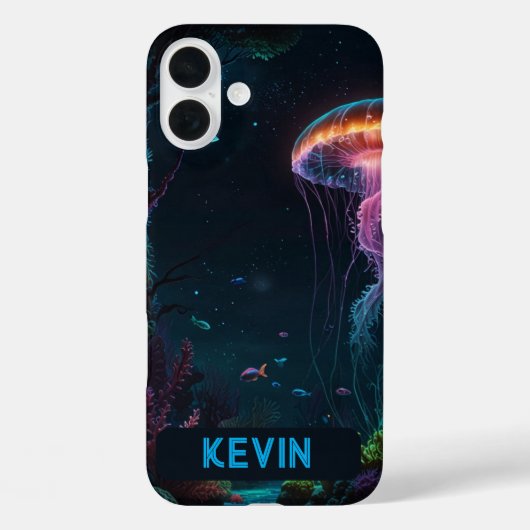 Ocean Jellyfish Onderwater iPhone / iPad case (Achterkant)