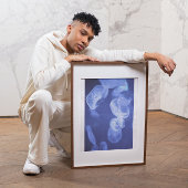 Ocean Jellyfish Photography Poster