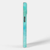 Ocean Joyride - Blauwe Turquoise Abstracte Kunst Case-Mate iPhone Case (Achterkant / Rechts)