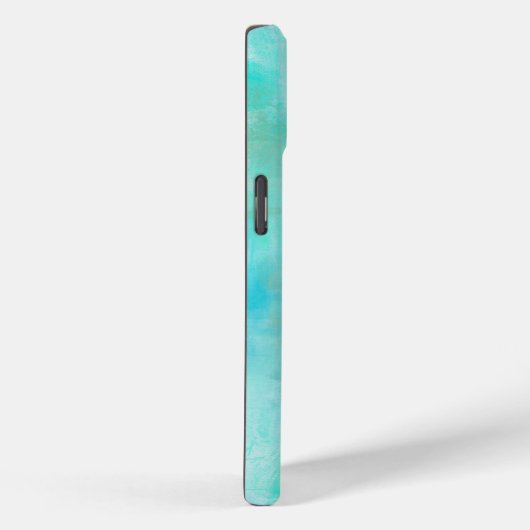 Ocean Joyride - Blauwe Turquoise Abstracte Kunst Case-Mate iPhone Case (Achterkant / Rechts)
