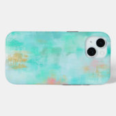 Ocean Joyride - Blauwe Turquoise Abstracte Kunst Case-Mate iPhone Case (Achterkant (horizontaal))