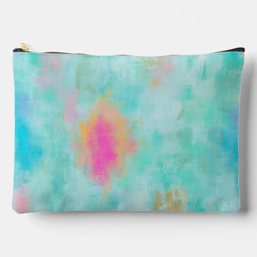 Ocean Joyride - Blauwe Turquoise Abstracte Kunst Etui (Voorkant)