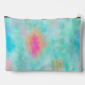 Ocean Joyride - Blauwe Turquoise Abstracte Kunst Etui (Achterkant)