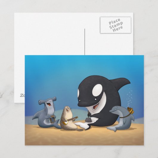 Ocean Jug Band Briefkaart (Voorkant / Achterkant)