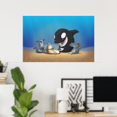 Ocean Jug Band Poster (Thuiskantoor)