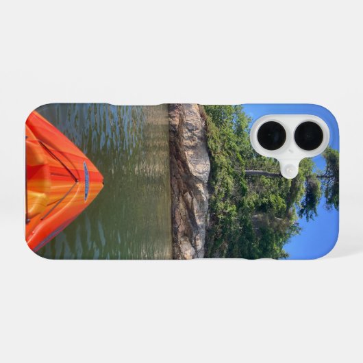 Ocean Kayak iPhone 16 Case Hoesje (Achterkant horizontaal)