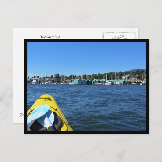 Ocean Kayaking Briefkaart (Voorkant / Achterkant)