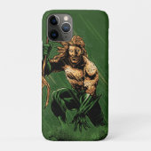 Ocean King Trident Warrior Dynamic Comic Art Case-Mate iPhone Case (Achterkant)