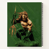 Ocean King Trident Warrior Dynamic Comic Art Notitieboek (Achterkant)