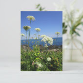 Ocean Lace Note-Kaart Bedankkaart (Staand voorkant)