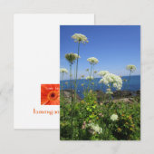 Ocean Lace Note-Kaart Bedankkaart (Voorkant / Achterkant)