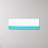 Ocean Land Sky Fotografie Canvas Afdruk (Voorkant)