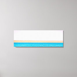 Ocean Land Sky Fotografie Canvas Afdruk